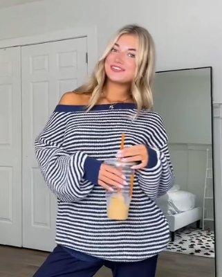 Amy | Sweter damski casualowy